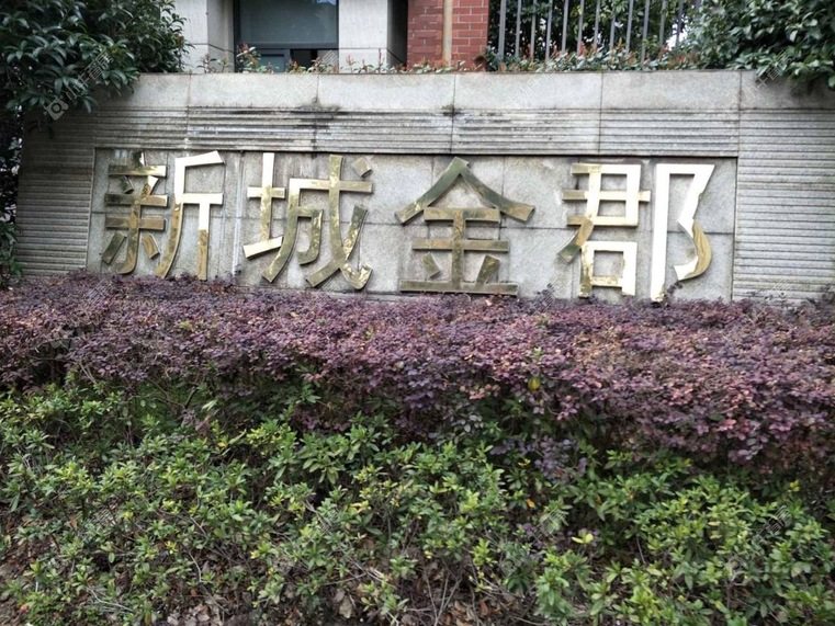 上海新城金郡一期东区实景图 上海新城金郡一期东区实景图